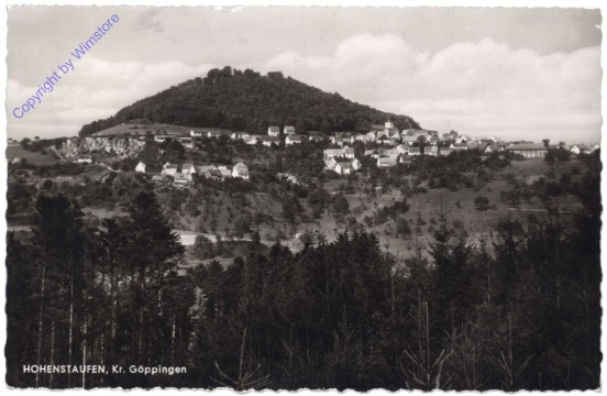 Göppingen, Blick a. Hohenstaufen