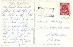 Heidelberg, Königstuhlgipfel mit Blick auf die Stadt