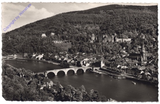 Heidelberg, Blick vom Philosophenweg