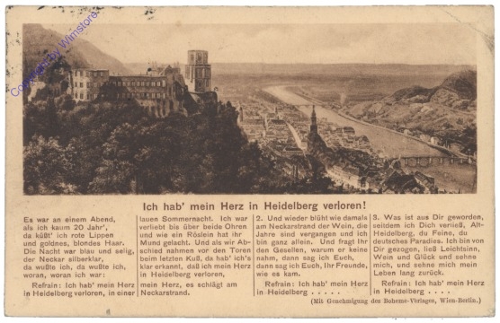 Heidelberg, Vers