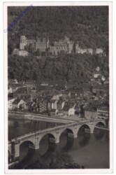 Heidelberg, Alte Brücke und Schloß