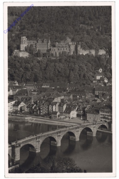 Heidelberg, Alte Brücke und Schloß