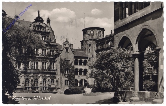 Heidelberg, Schlosshof