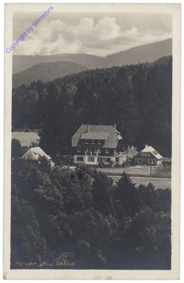 ak126688 Hinterzarten, Pension Haus Waldeck