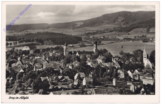 ak126692 Isny, Ortsansicht