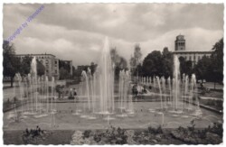 Karlsruhe, Wasserspiele am Festplatz