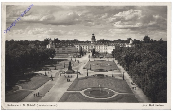 ak126705 Karlsruhe, Schloss