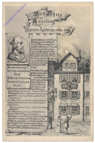 Konstanz, Gruss aus, Husens Herberge