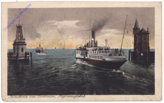 Konstanz, Hafeneinfahrt