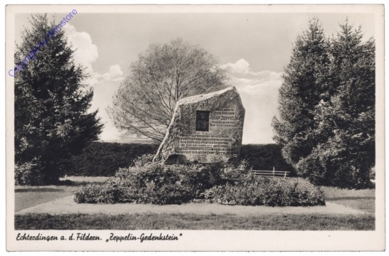 Leinfelden-Echterdingen, Zeppelin-Gedenkstein