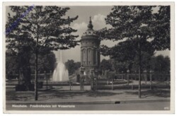 Mannheim, Friedrichsplatz mit Wasserturm