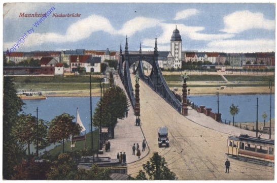 Mannheim, Neckarbrücke
