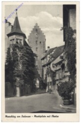 Meersburg, Marktplatz mit Obertor