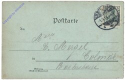 Meersburg, Ansicht, Mondscheinkarte