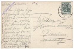 Pforzheim, Zerrenerstrasse mit Synagoge