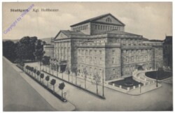 ak126837 Stuttgart, Kgl. Hoftheater
