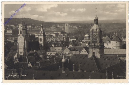 Stuttgart, Stuttgarts Türme