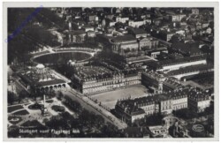 Stuttgart, vom Flugzeug aus