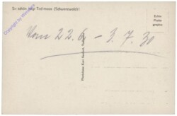 Todtmoos, Ansicht