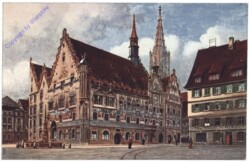 ak126901 Ulm, Rathaus