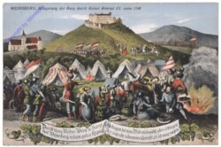 Weinsberg, Belagerung der Burg durch Kaiser Konrad III
