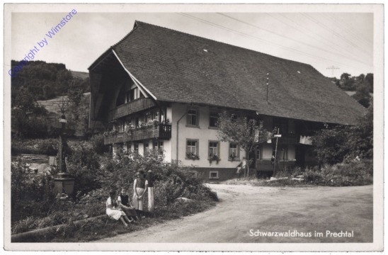 ak126931 Schwarzwaldhaus im Prechtal