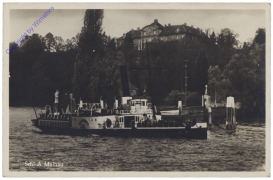 ak126933 Insel Mainau, Schloß
