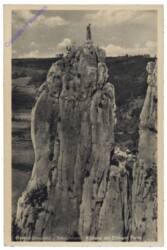 Oberes Donautal, Schaufelsen, Kletterei am Ebinger Turm