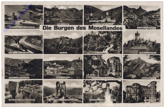 Die Burgen des Mosellandes, Multiansicht