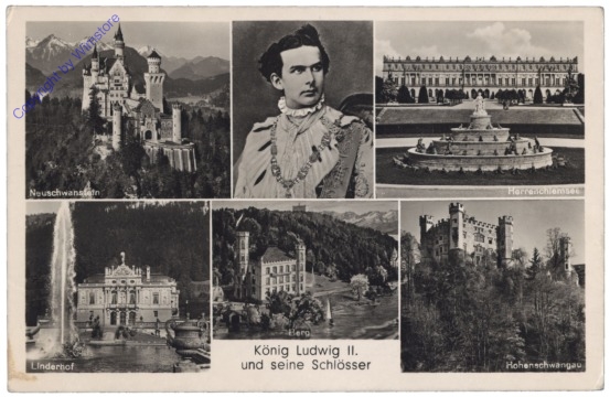 König Ludwig II und seine Schlösser