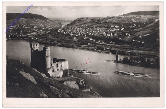 Bingen, und Bingerbrück mit Ruine Ehrenbfels