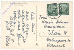 Bingen, Nahemündung