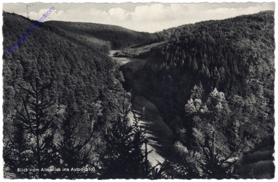 Hardert, Blick vom Almblick ins Aubachtal