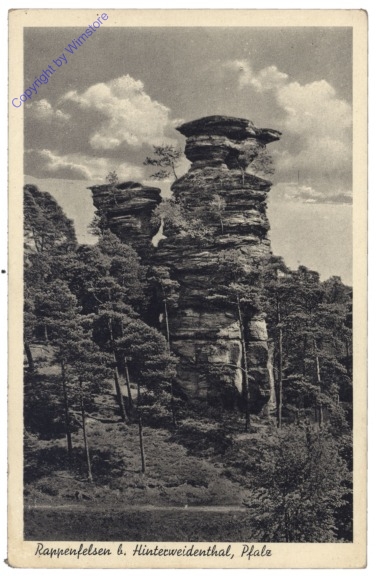 Hinterweidenthal, Rappenfelsen