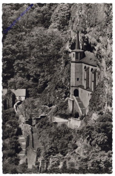 Idar-Oberstein, Aufgang zur Felsenkirche