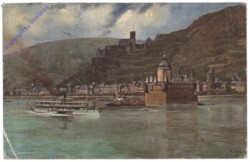 Kaub, Burg Gutenfels und die Pfalz