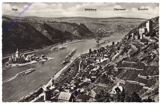 Kaub, Rheinpanorama