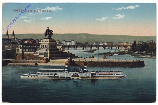 Koblenz, Das deutsch Eck
