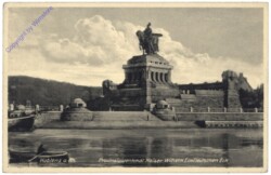 Koblenz, Provinzialdenkmal Kaiser Wilhelm I. am Deutschen Eck