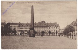 Koblenz, Clemensplatz mit Brunnen u. Stadttheater
