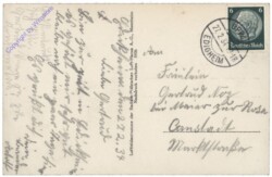 Ludwigshafen, Flugzeugaufnahme von Oppau, Stadtteil Edigheim