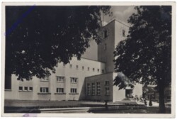 Pirmasens, Stadtbad, Straßenseite
