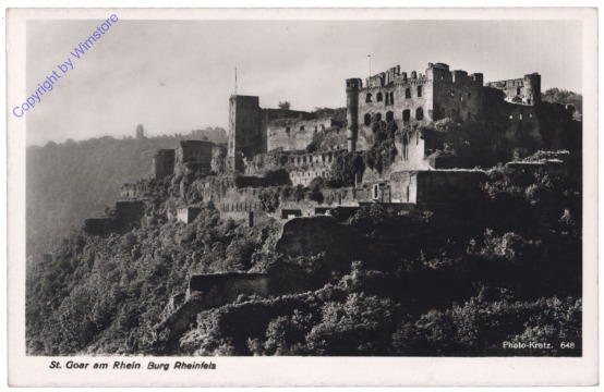 ak127087 St. Goar, Burg Rheinfels