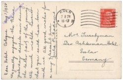 St. Goarshausen, Loreley mit Salmfischer