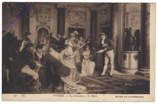 ak127120 Worms, La romance a la Mode, Musee du Luxembourg