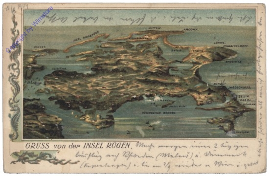 Insel Rügen, Gruss von der Insel