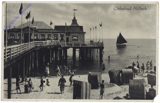 ak127176 Insel Usedom, Ahlbeck, Ostseebad