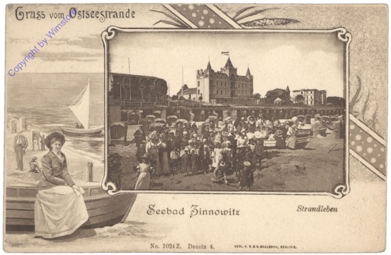 ak127188_2 Insel Usedom, Zinnowitz, Strandleben