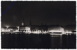 Hamburg, Abend an der Alster