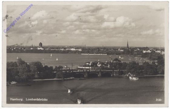 Hamburg, Lombardsbrücke